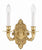 Crystorama 642 2 Light Cast Brass Wall Mount - Parent