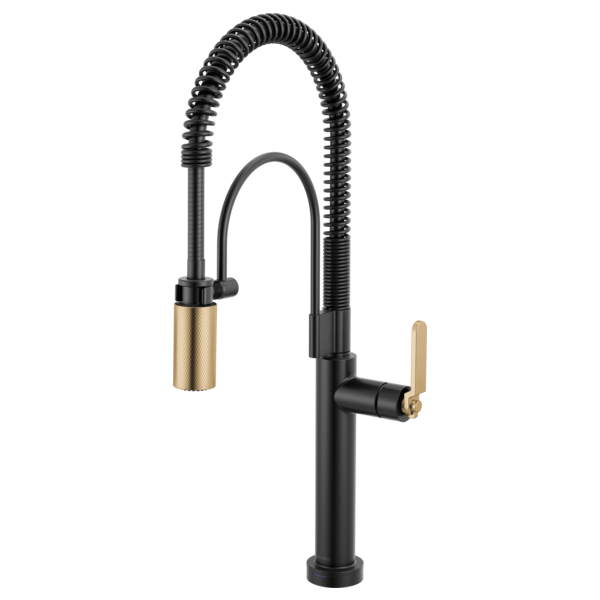 Brizo 64344LF Litze Smarttouch Semi-Professional Kitchen Faucet - Industrial Handle - Parent