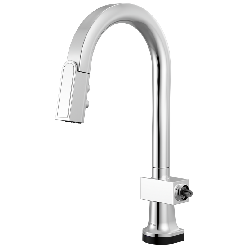 Brizo 64922LF-LHP Frank Lloyd Wright SmartTouch Pull-Down Prep Faucet with Arc Spout - Less Handle