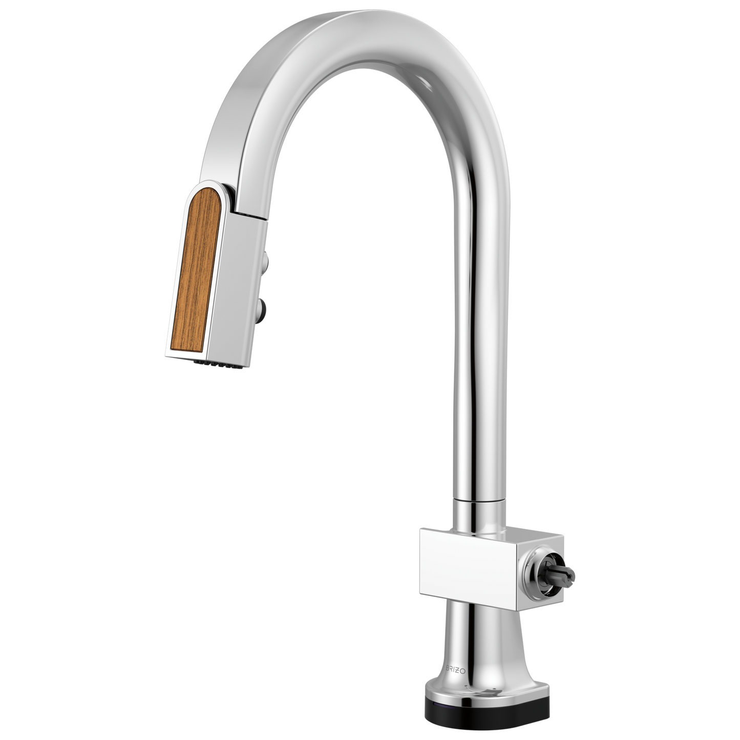 Brizo 64922LF-LHP Frank Lloyd Wright SmartTouch Pull-Down Prep Faucet with Arc Spout - Less Handle