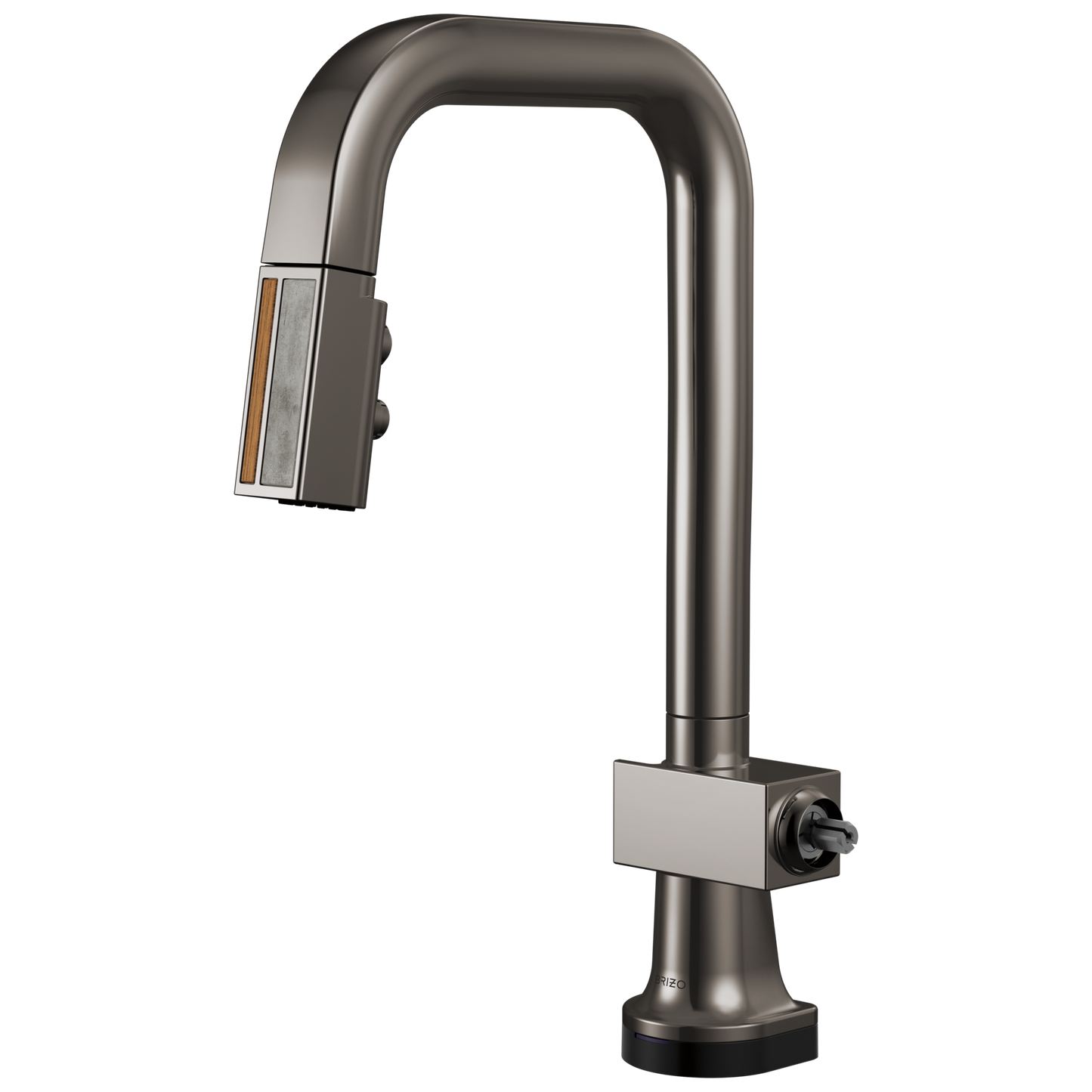 Brizo 64923LF-LHP Frank Lloyd Wright SmartTouch Pull-Down Prep Faucet with Square Spout - Less Handle