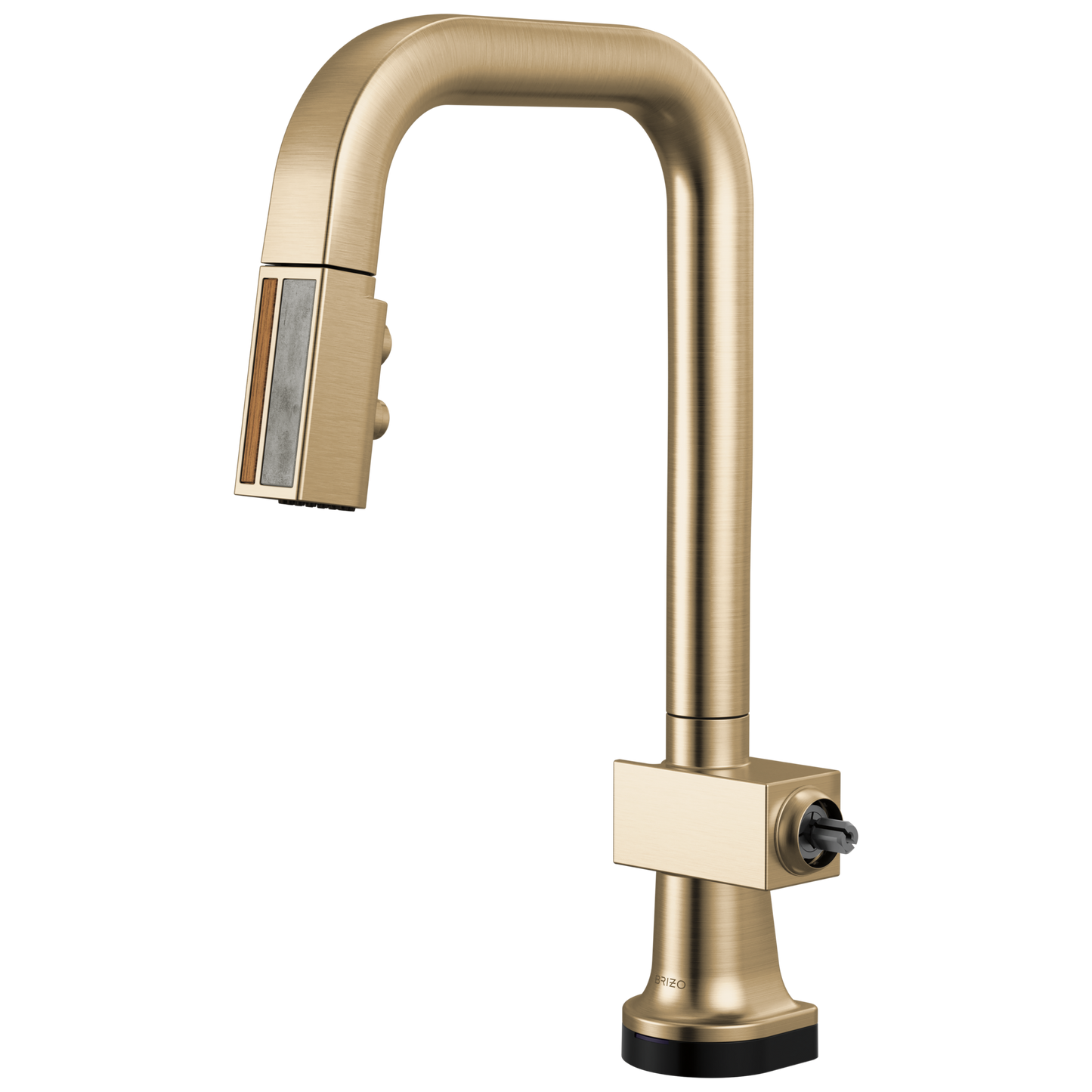 Brizo 64923LF-LHP Frank Lloyd Wright SmartTouch Pull-Down Prep Faucet with Square Spout - Less Handle