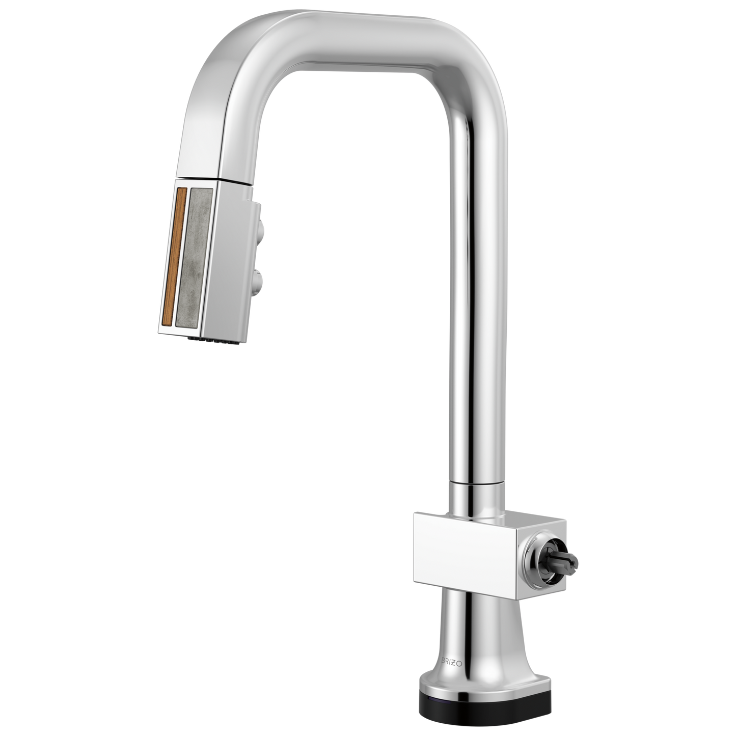 Brizo 64923LF-LHP Frank Lloyd Wright SmartTouch Pull-Down Prep Faucet with Square Spout - Less Handle