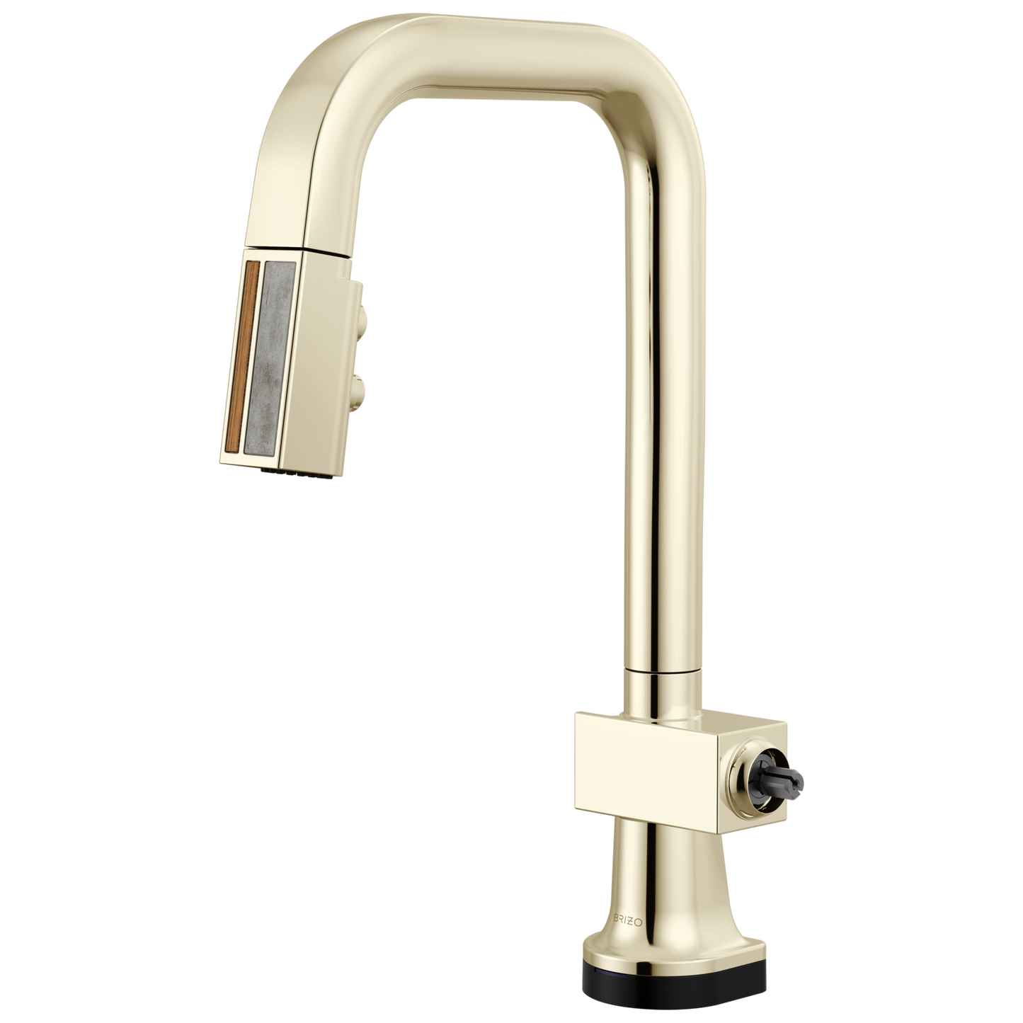 Brizo 64923LF-LHP Frank Lloyd Wright SmartTouch Pull-Down Prep Faucet with Square Spout - Less Handle
