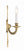 Crystorama 650-OB Crystorama 2 Light Cast Wall Mount - Olde Brass
