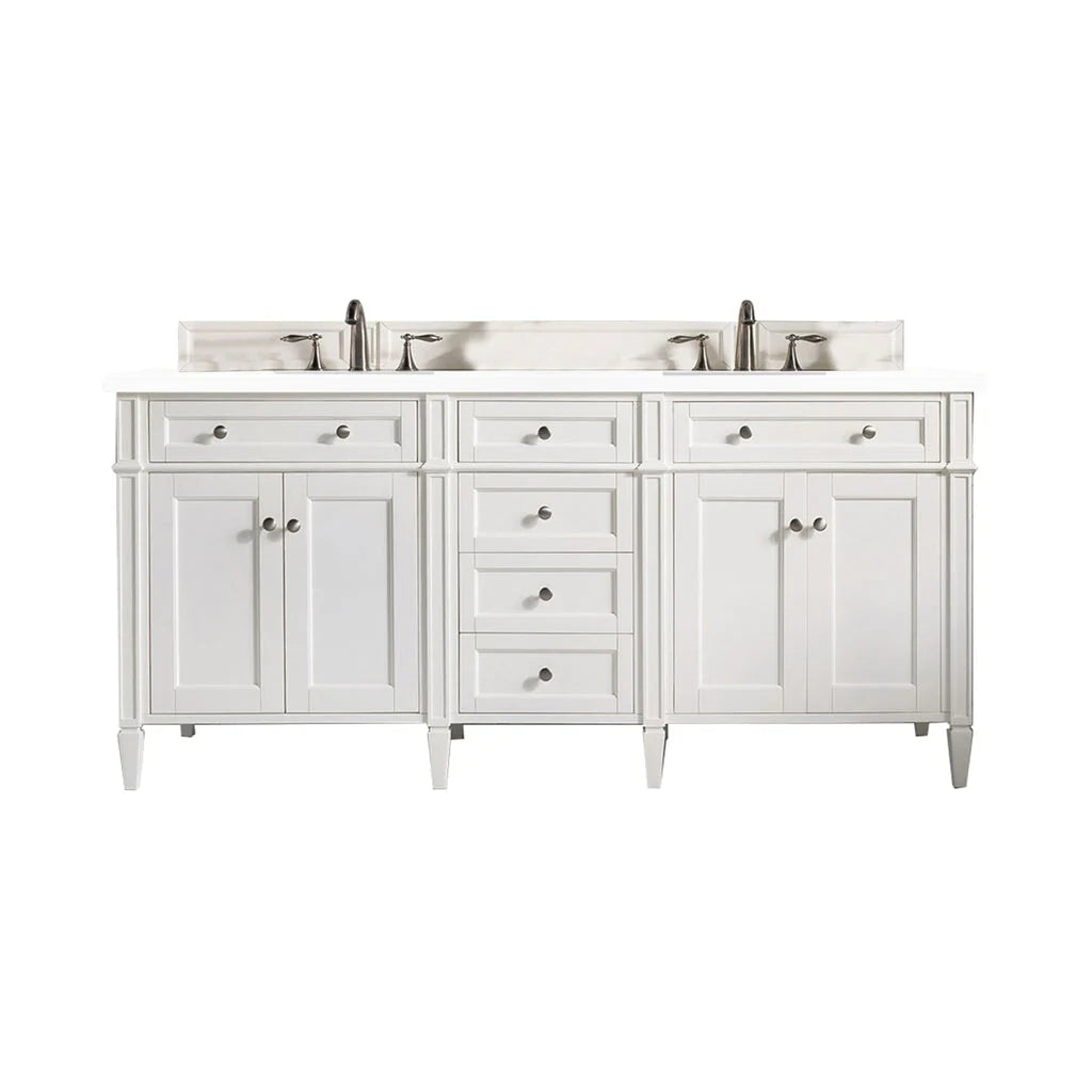 James Martin Brittany 72" Double Vanity Cabinet