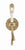 Crystorama 651-OB Crystorama 1 Light Cast Wall Mount - Olde Brass