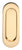 Omnia 652/00 Oval Flush Pull