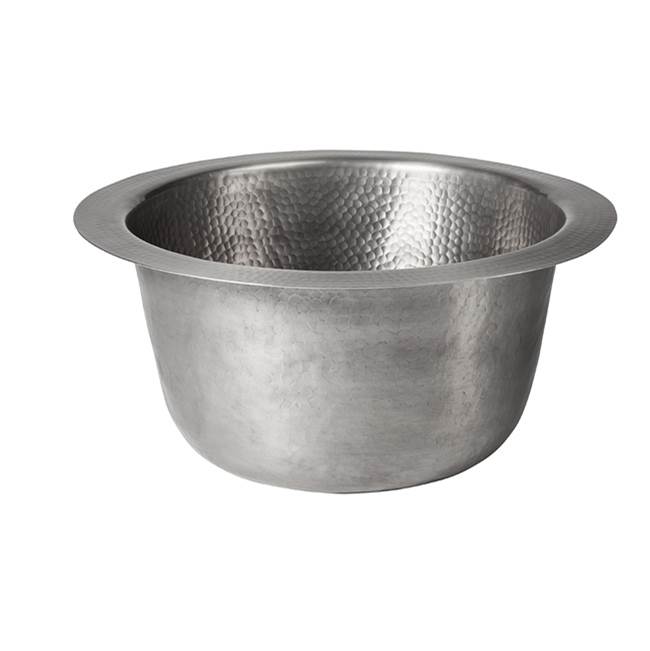 Barclay 6522  Turn er 16 Round Bar/Prep Sink-Hammered