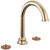 Brizo 65365LF-LHP Beauclere Widespread Lavatory Faucet with Arc Spout - Less Handles 1.2 GPM