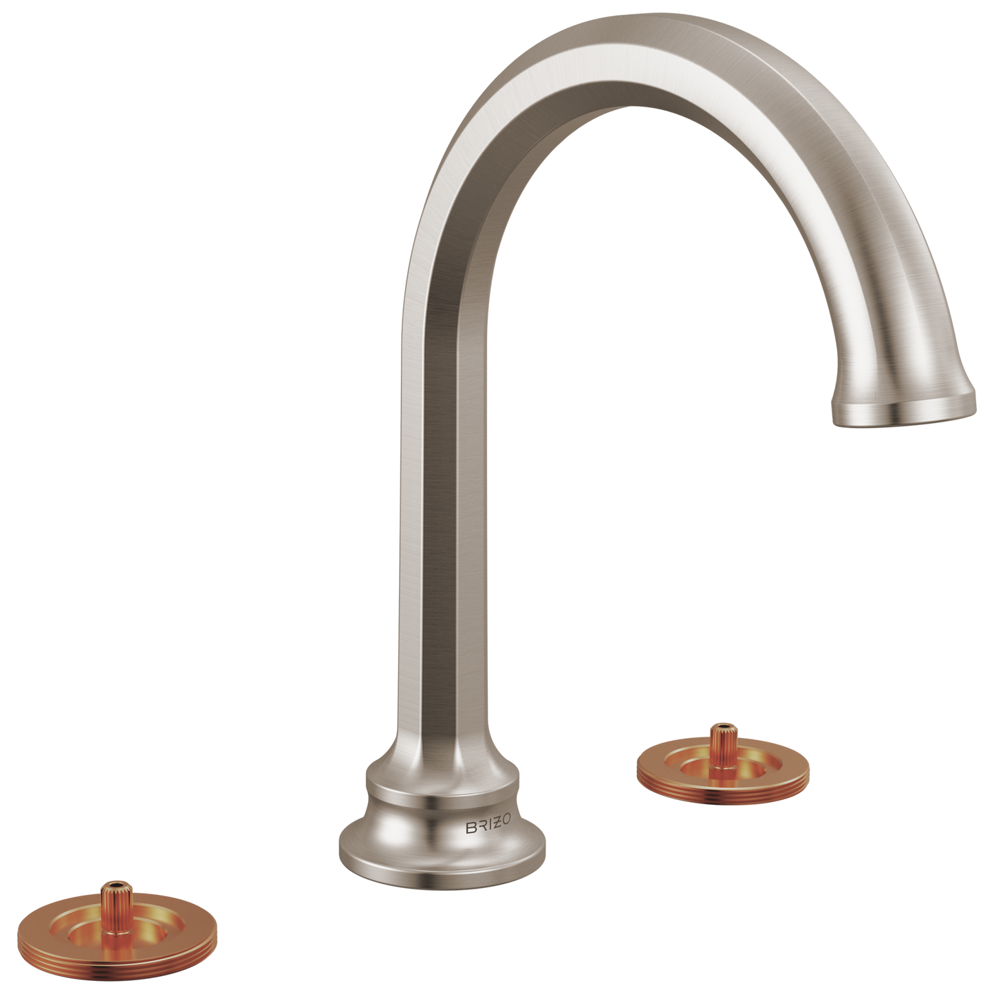 Brizo 65365LF-LHP Beauclere Widespread Lavatory Faucet with Arc Spout - Less Handles 1.2 GPM