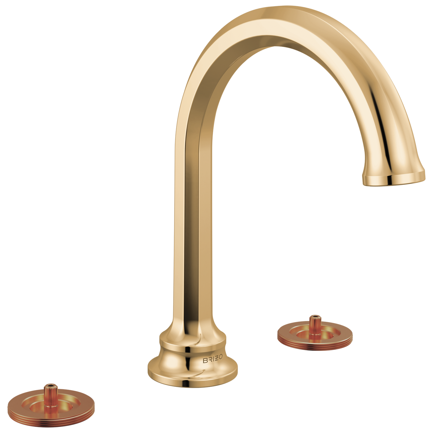 Brizo 65365LF-LHP Beauclere Widespread Lavatory Faucet with Arc Spout - Less Handles 1.2 GPM
