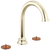 Brizo 65365LF-LHP Beauclere Widespread Lavatory Faucet with Arc Spout - Less Handles 1.2 GPM