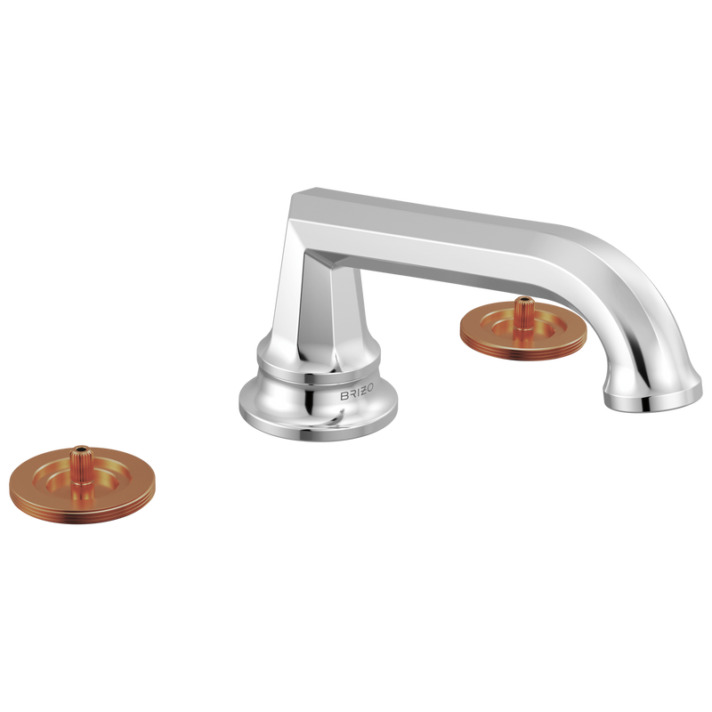 Brizo 65366LF-LHP Beauclere Widespread Lavatory Faucet with Low Spout - Less Handles 1.2 GPM