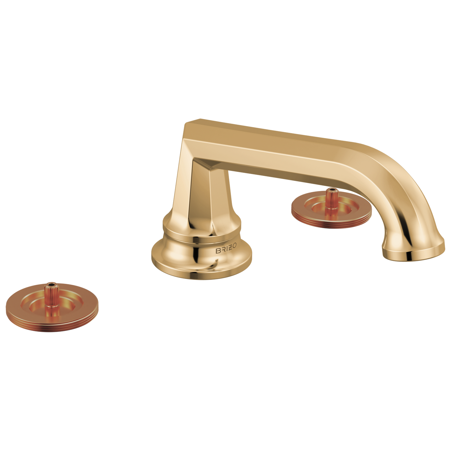 Brizo 65366LF-LHP Beauclere Widespread Lavatory Faucet with Low Spout - Less Handles 1.2 GPM