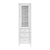 James Martin 655-LC-BW Brittany linen cabinet, bright white