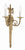 Crystorama 662-MB Crystorama 2 Light Cast Wall Mount - Matte Brass