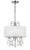 Crystorama 6623-CL-MWP Othello 3 Light Clear Crystal Mini Chandelier - Parent
