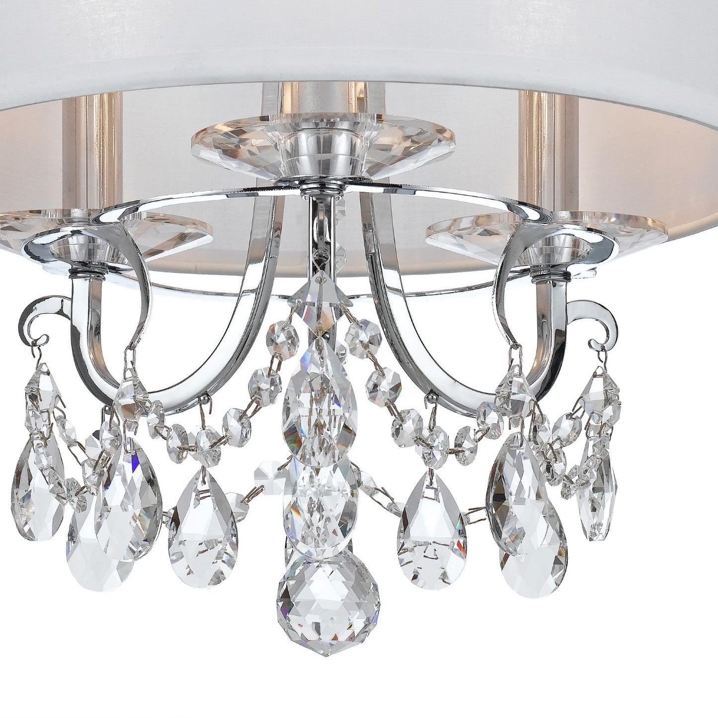 Crystorama 6623-CL-MWP_CEILING Othello 3 Light Ceiling Mount - Parent