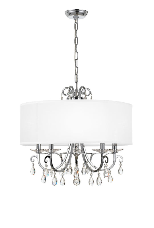 Crystorama 6625-CL-SAQ Othello 5 Light Spectra Crystal Chandelier - Parent