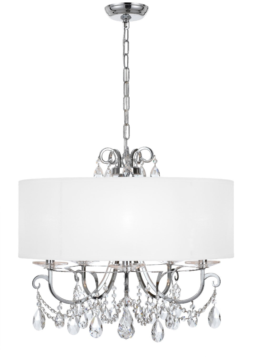 Crystorama 6625-CL-S Othello 5 Light Swarovski Strass Crystal Chandelier - Parent