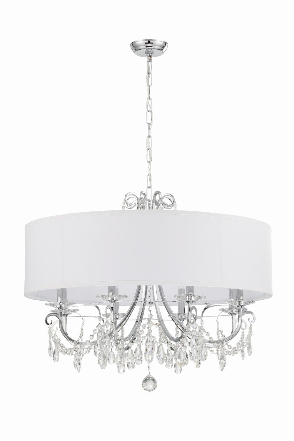 Crystorama 6628-CL-MWP Othello 8 Light Chandelier - Parent