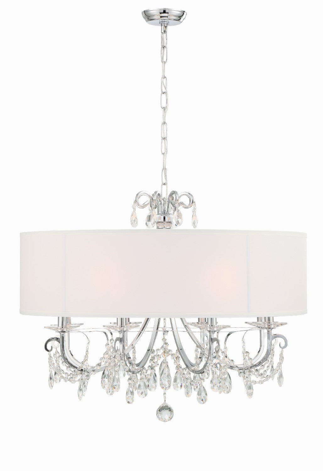 Crystorama 6628-CL-MWP Othello 8 Light Chandelier - Parent