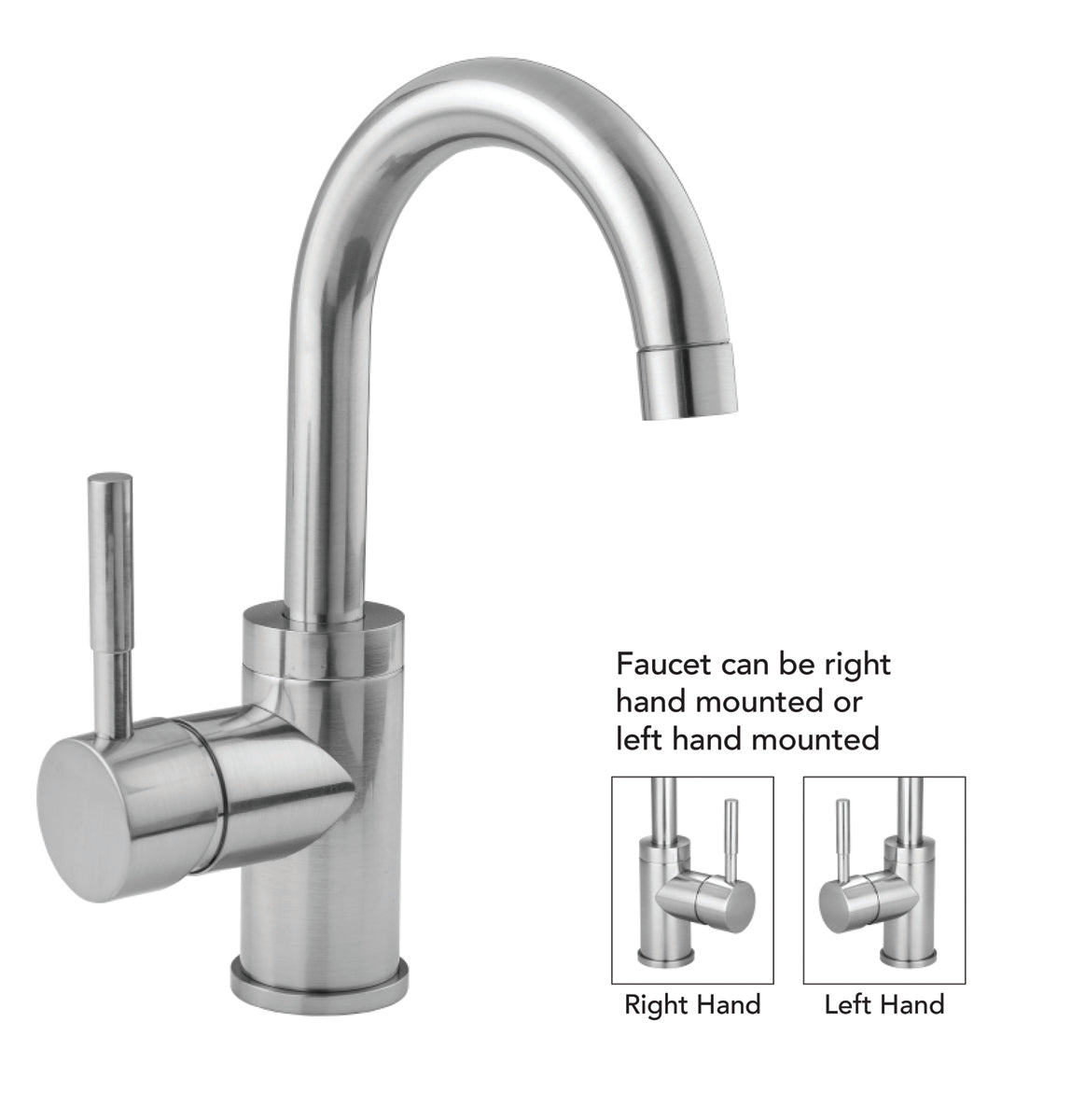 Jaclo 6677-812 Uptown Contempo Single Hole Faucet With Push Top Drain - Parent