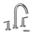 Franz Viegener FV201/59L Nerea Lever Plus Widespread Lavatory Faucet With Pop - Up Drain Assembly