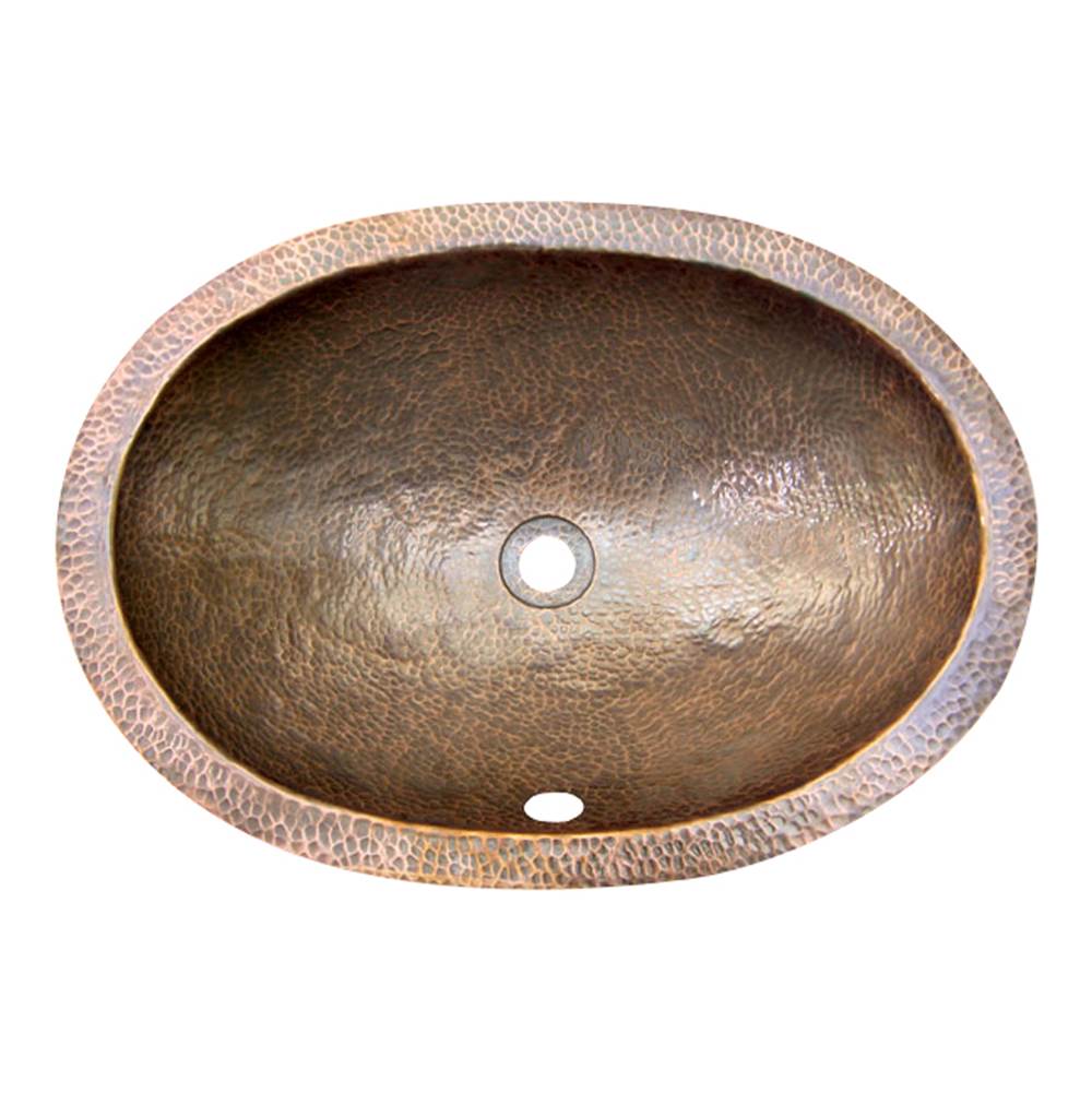 Barclay 6842 Forster Oval Undermount Basin Hammered - Parent