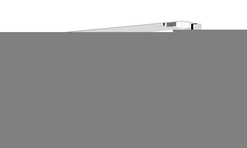 Neelnox AVG-OSD12X18-GR Avant Garde 12X18 Offset Door Handle Standard Rosette - Parent