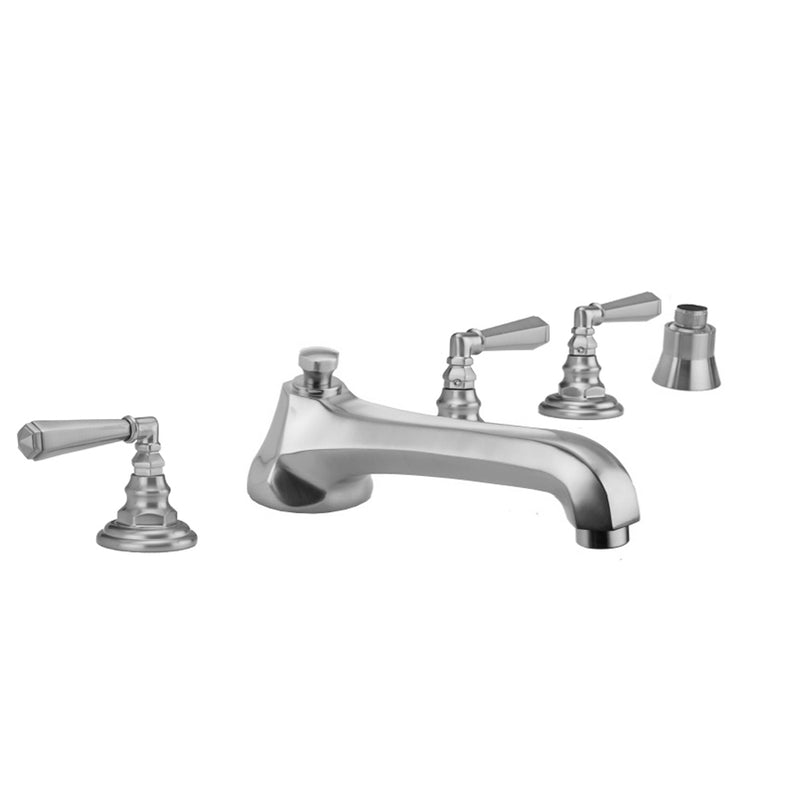 Jaclo 6970-T675-S-TRIM Westfield Roman Tub Set With Low Spout And Hex Lever Handles Mount - Parent