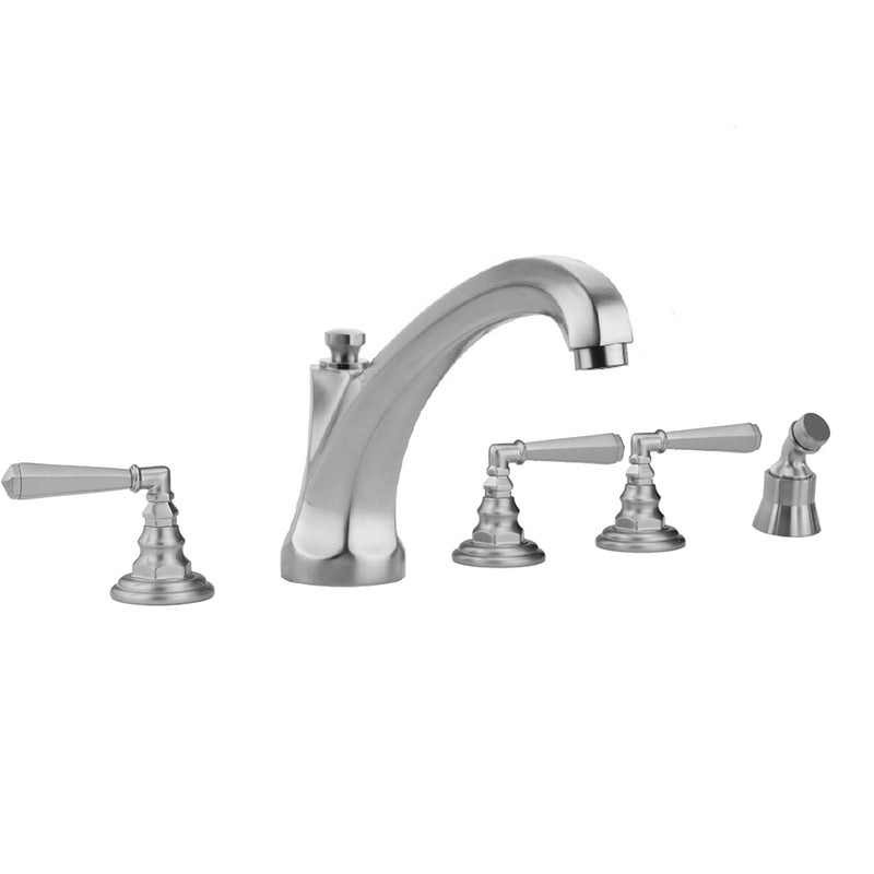 Jaclo 6972-T675-A-TRIM Westfield Roman Tub Set With High Spout And Hex Lever Handles Mount - Parent