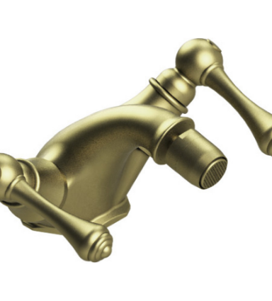 Rubinet 6AFML Single Hole Dual Handle Bidet Fitting (Less Drain) - Parent