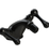 Rubinet 6AFML Single Hole Dual Handle Bidet Fitting (Less Drain)