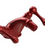 Rubinet 6AFML Single Hole Dual Handle Bidet Fitting (Less Drain)