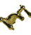 Rubinet 6ARML Single Hole Dual Handle Bidet Fitting (Less Drain) - Parent