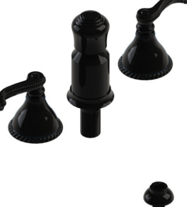 Rubinet 6CETL Bidet Fitting With Spray, Diverter, With Vacuum Breaker (Less Drain)
