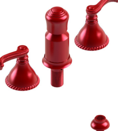 Rubinet 6CETL Bidet Fitting With Spray, Diverter, With Vacuum Breaker (Less Drain)