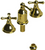 Rubinet 6CFMC Bidet Fitting With Spray, Diverter, With Vacuum Breaker (Less Drain)