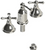 Rubinet 6CFMC Bidet Fitting With Spray, Diverter, With Vacuum Breaker (Less Drain)