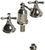 Rubinet 6CFMC Bidet Fitting With Spray, Diverter, With Vacuum Breaker (Less Drain)