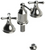 Rubinet 6CFMC Bidet Fitting With Spray, Diverter, With Vacuum Breaker (Less Drain)