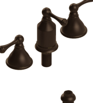 Rubinet 6CFML Bidet Fitting With Spray, Diverter, With Vacuum Breaker (Less Drain)