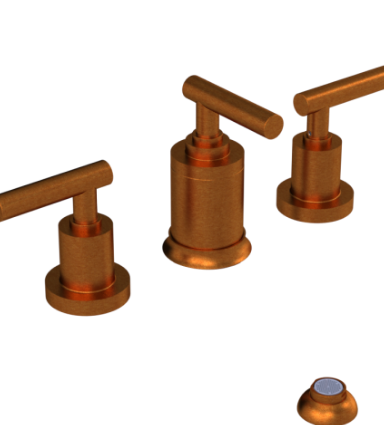 Rubinet 6CGNL Bidet Fitting With Spray, Diverter, With Vacuum Breaker (Less Drain)