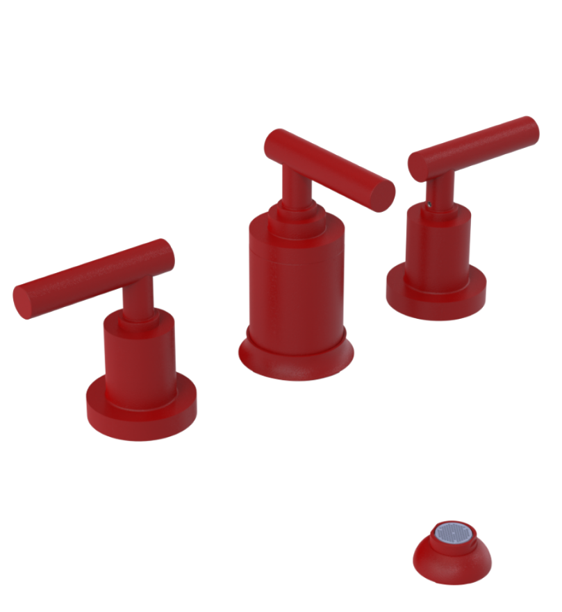 Rubinet 6CGNL Bidet Fitting With Spray, Diverter, With Vacuum Breaker (Less Drain)