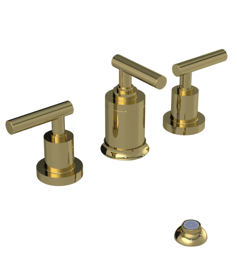 Rubinet 6CGNL Bidet Fitting With Spray, Diverter, With Vacuum Breaker (Less Drain)
