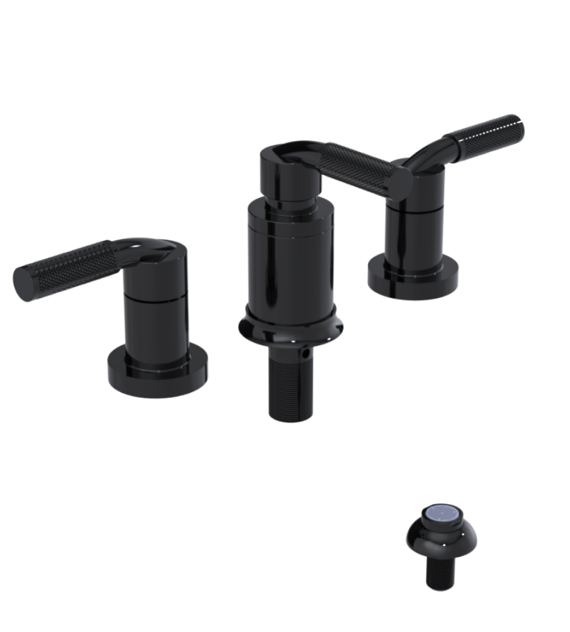 Rubinet 6CHOL Bidet Fitting With Spray, Diverter, With Vacuum Breaker (Less Drain)