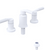 Rubinet 6CHOL Bidet Fitting With Spray, Diverter, With Vacuum Breaker (Less Drain)