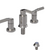 Rubinet 6CHOL Bidet Fitting With Spray, Diverter, With Vacuum Breaker (Less Drain)